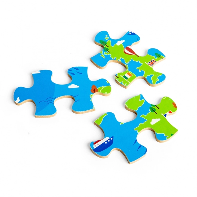 Puzzle Monumenti Europei di Bigjigs Toys