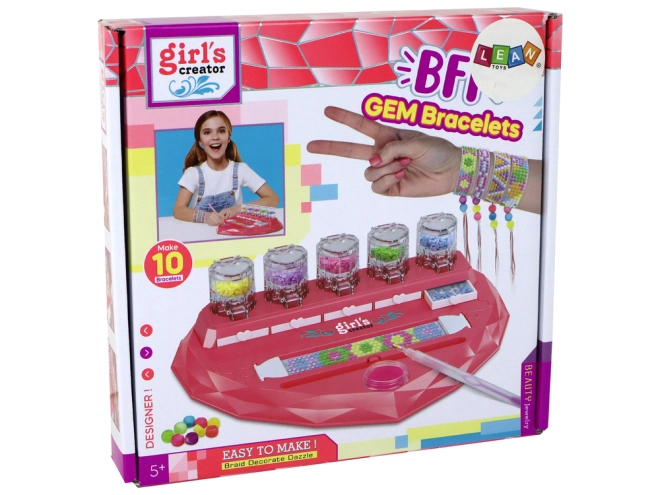 Crea fino a 10 braccialetti scintillanti