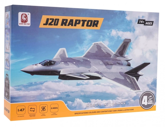 Jet da combattimento RAPTOR-J20 R/C