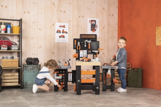 Smoby Black & Decker megadīlna per piccoli tuttofare