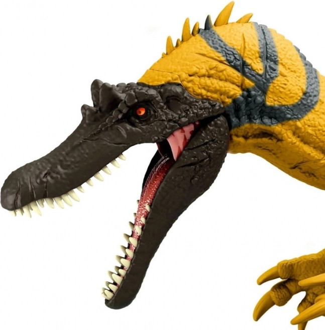 Statua dinosauro Ceratosuchops Jurassic World con ruggito selvaggio e parti mobili