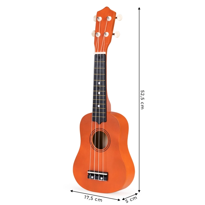 Chitarra Ukulele per Bambini in Legno ECOTOYS