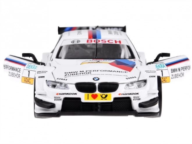 Modello Sportivo BMW M3 DTM in Metallo Scala 1:32 con Luci e Suoni