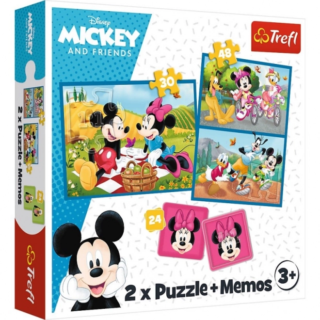 Puzzle e Gioco Memory Disney