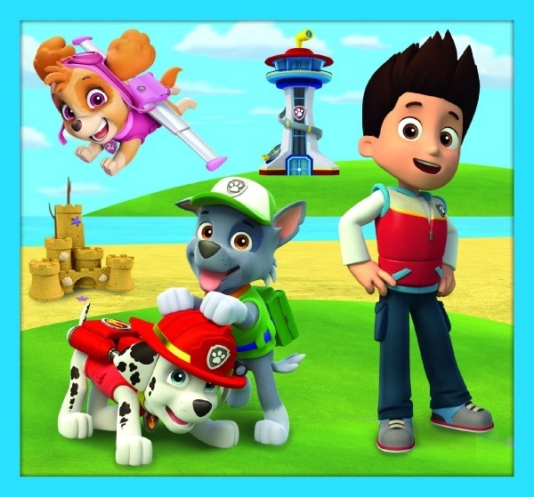 Puzzle 10 in 1 - La squadra infallibile di Paw Patrol