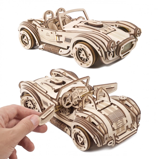 Puzzle 3D UGEARS Auto da Corsa Drift Cobra