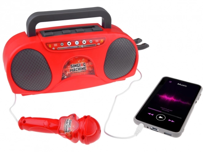 Radio con altoparlante wireless per bambini con microfono