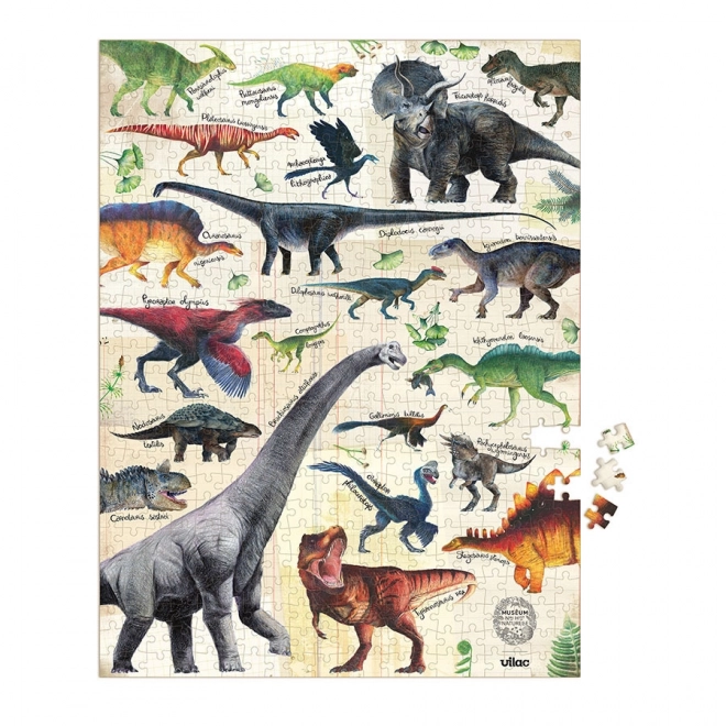 Puzzle dinosauri 500 pezzi