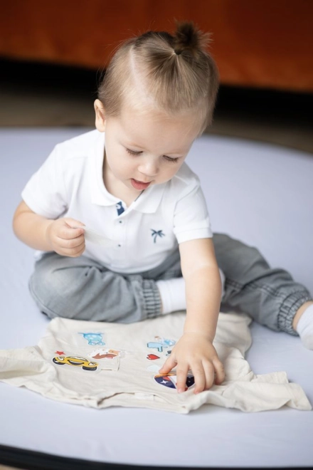 Decorazione creativa dell’abbigliamento per bambini