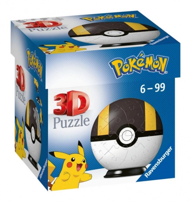 Puzzle 3D Palla Nera Pokémon - Ravensburger