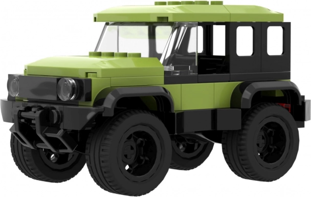 Costruzioni Brixies Plus Veicolo Fuoristrada Verde