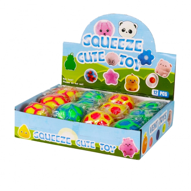 Pallina colorata per gatti 7 cm