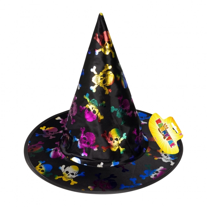 Cappello da mago per bambini con teschi