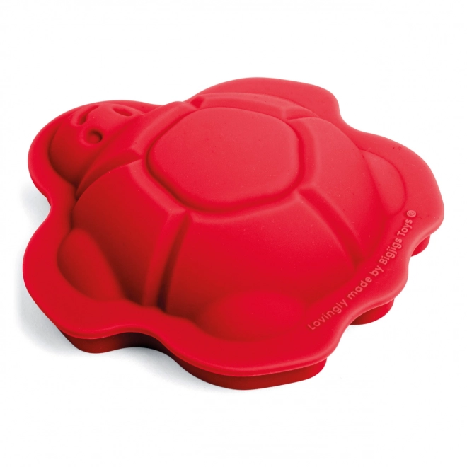 Formine da sabbia in silicone rosse Cherry