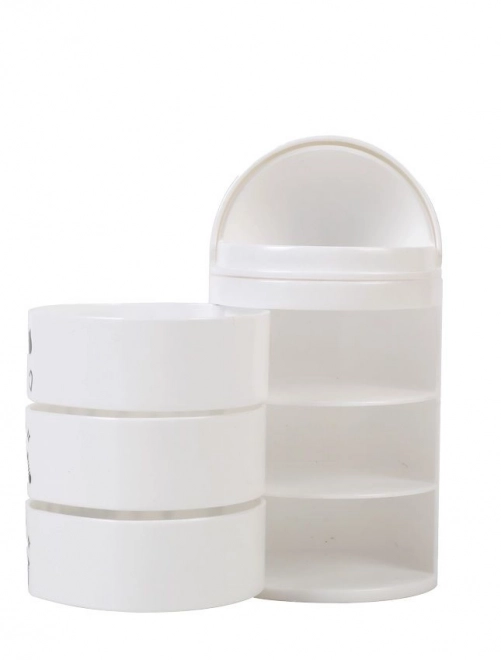 Organizer con scomparti Gatto bianco