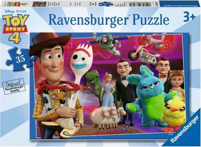 Puzzle Toy Story 4: Woody e Forky 35 Pezzi