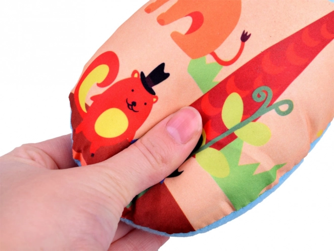 Cuscino stabilizzatore per bambino con giochi colorati – Giraffa