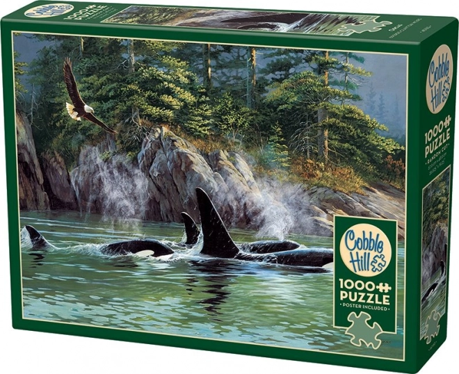 Puzzle 1000 pezzi Orca COBBLE HILL