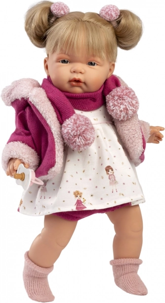 Llorens Joelle - bambola realistica con suoni 38 cm