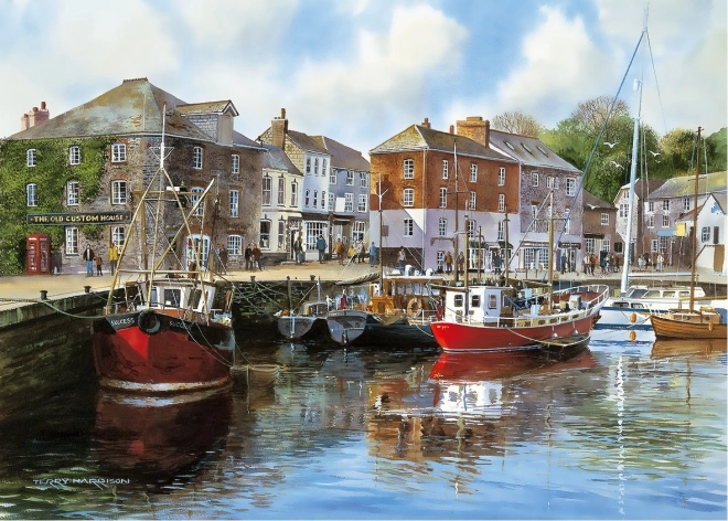 Puzzle Affascinante porto Padstow 1000 pezzi