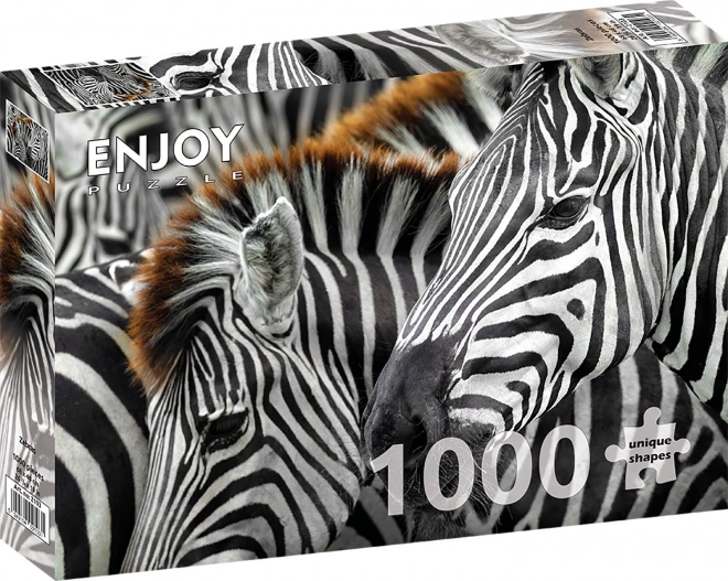 Puzzle Zebre 1000 Pezzi