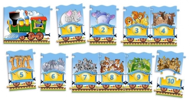 Puzzle educative Castorland treno