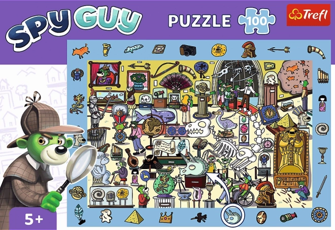 Puzzle 100 pezzi Osservativi Spy Guy Museo