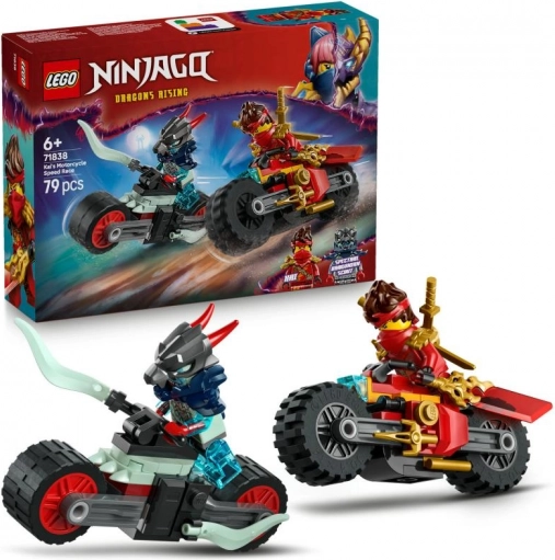 LEGO NINJAGO: gara di moto di Kai