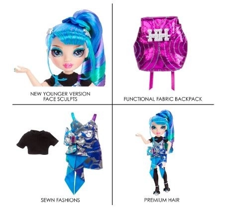 Bambola Rainbow High Junior Holly DeVious Edizione Speciale