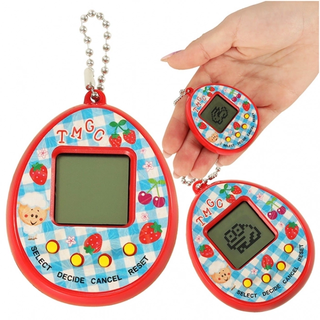 Gioco elettronico Tamagotchi per bambini uovo rosso