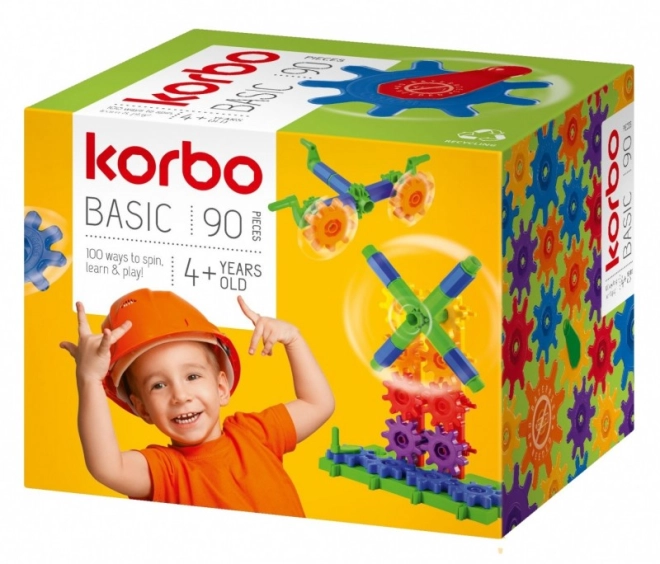 90 Pezzi Colorati per Costruzioni Creative