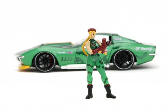 Set con licenza Street Fighter con figurina di Cammy