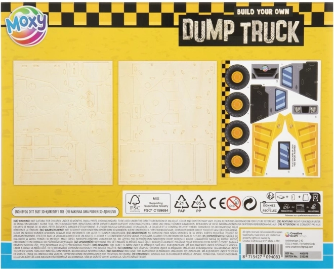 Puzzle 3D Camion MOXY