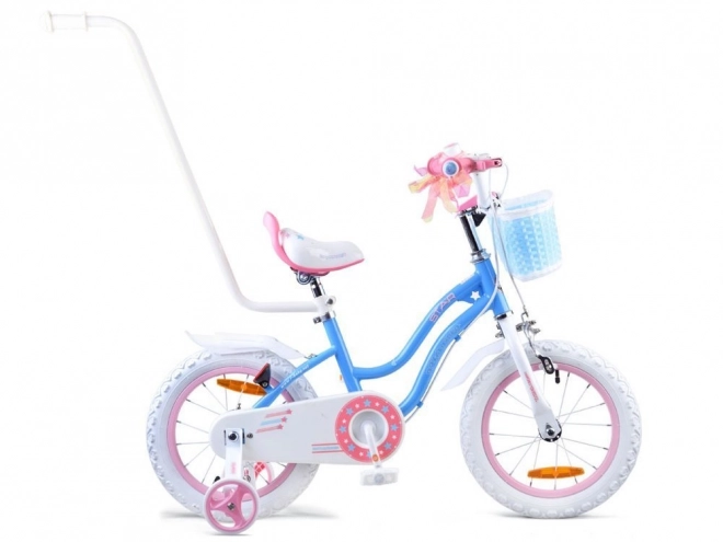 Bicicletta per ragazze Royal Baby Star Girl 14 pollici blu