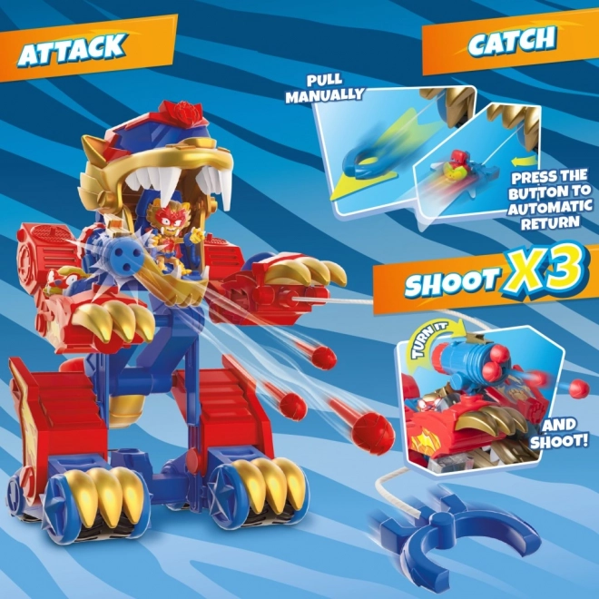 Set di gioco SuperThings Wild Tigerbot
