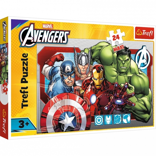 Puzzle 24 Maxi – MARVEL The Avengers – I Giustizieri