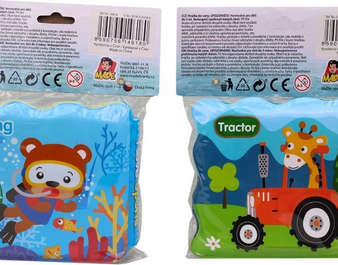 Libro da bagno per bambini