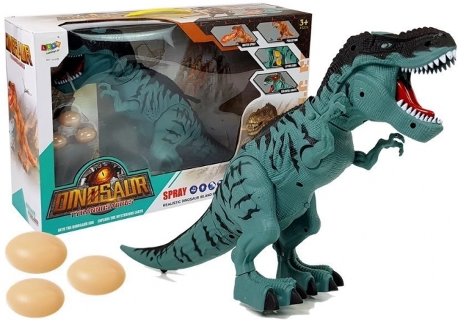 Dinosauro a Batteria T-Rex Blu