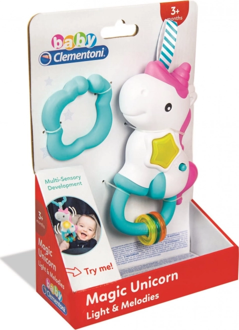 Clementoni Baby Sonaglino Interattivo Unicorno Magico