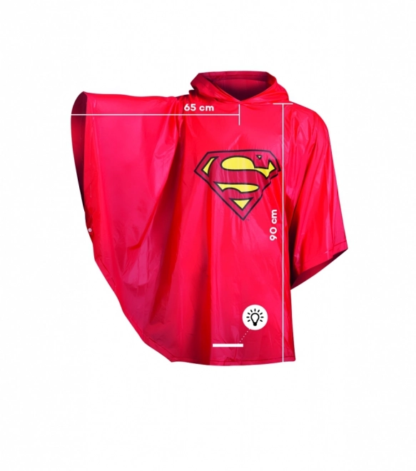 Zaino scolastico con poncho di Superman - Originale