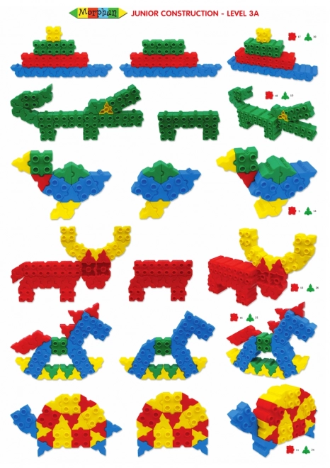 Set di costruzioni Morphun 200 pezzi