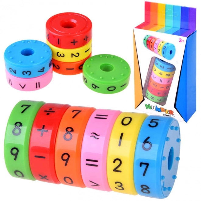 Cilindro matematico magnetico ruotabile