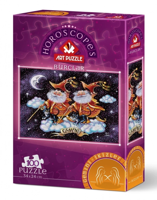 Puzzle Segni Zodiacali Gemelli 100 Pezzi