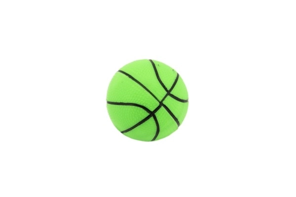 Pallone da Basket in Gomma 8,5cm 5 Colori in Rete