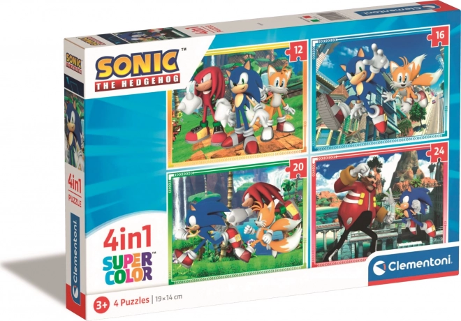 Puzzle Sonic 4-in-1 Clementoni