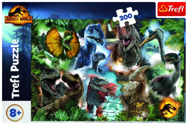 Puzzle 300 pezzi Dinosauri preferiti Jurassic World