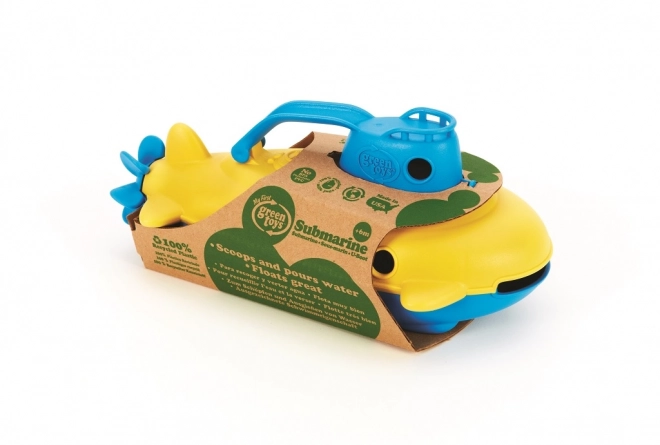 Sottomarino giocattolo con impugnatura blu di Green Toys