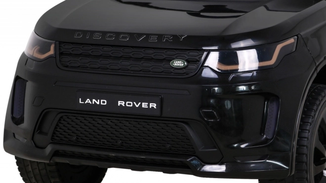 Land Rover Discovery Sport per bambini nero + telecomando + avvio lento + funzione altalena + MP3 LED