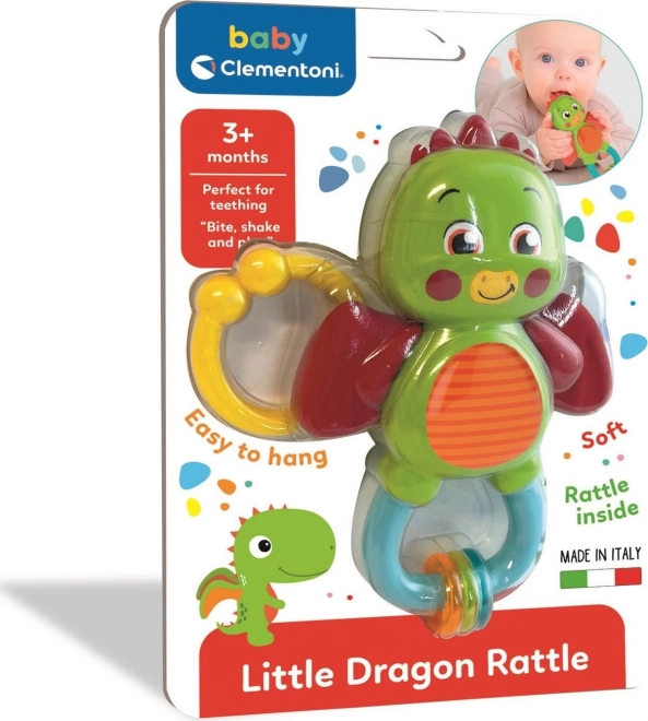 Clementoni Baby Sonaglio Draghetto 2 in 1