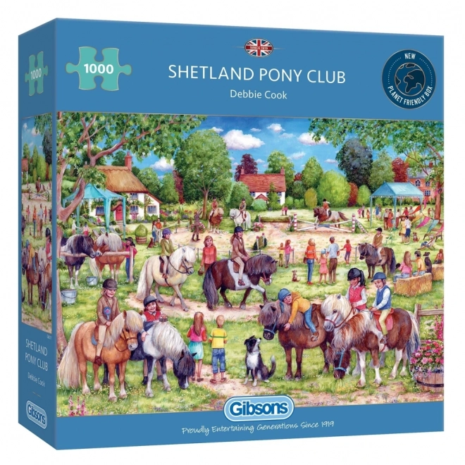 Puzzle 1000 pezzi Gibson Shetland Pony Club